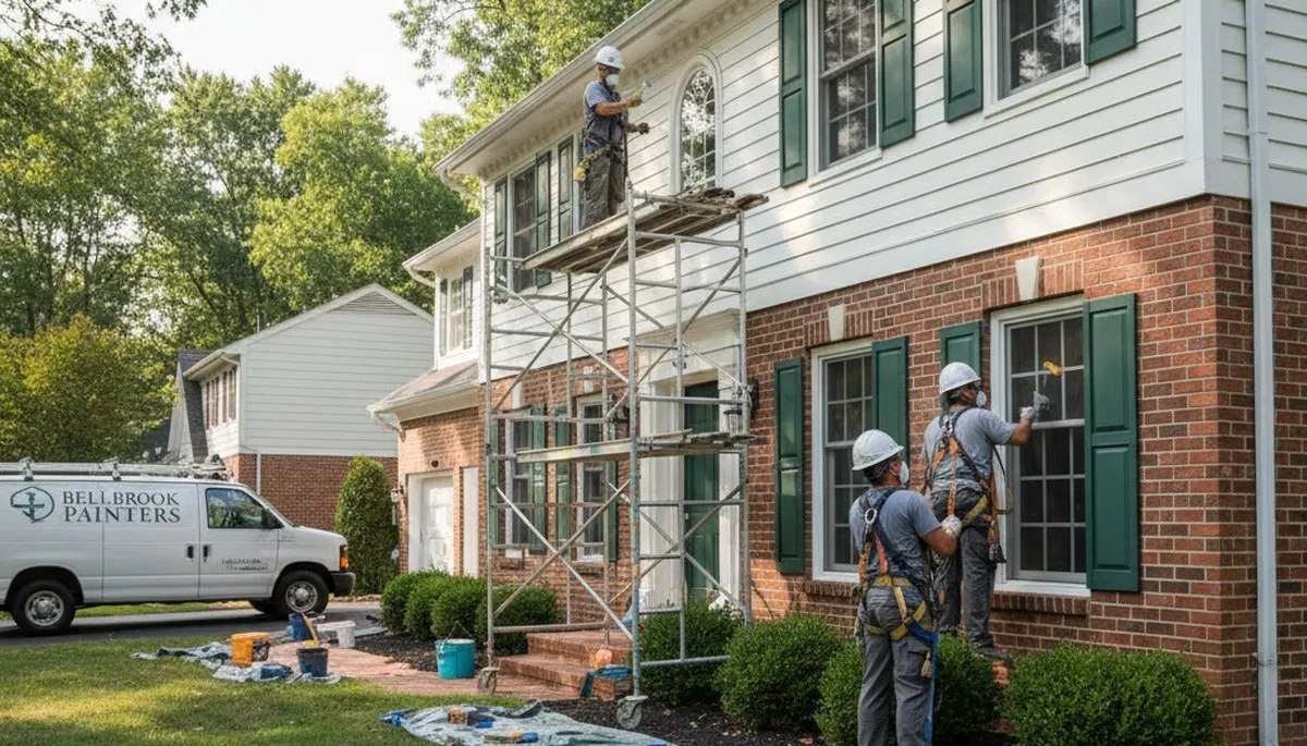 Professional Dayton, OH painters providing interior and exterior painting services