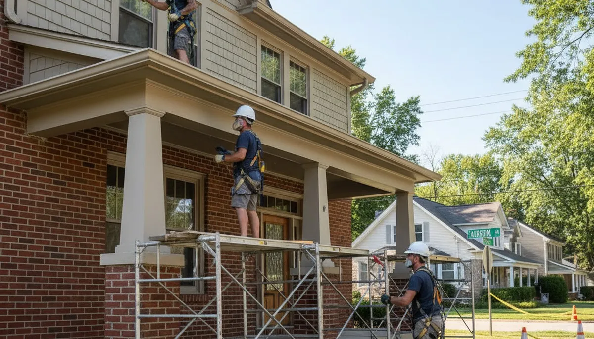 Dayton, OH painters providing professional residential and commercial painting services